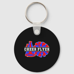 Cheer Flyer Cheerleading Flyer Cheerleader Flyer  Key Ring
