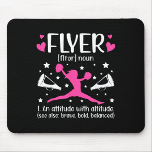 Cheer Flyer Definition Cheerleading Flyer _1  Mouse Pad