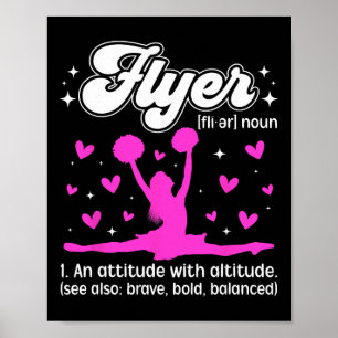 Cheer Flyer Definition Cheerleading Flyer _3 Poster
