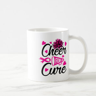 Cheer For A Cure Breast Cancer Awareness Coffee Mug