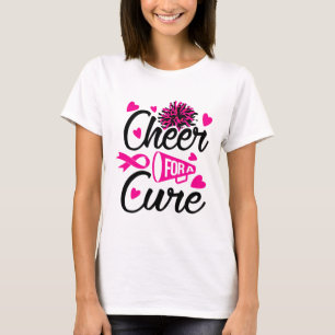 Cheer For A Cure Breast Cancer Awareness T-Shirt