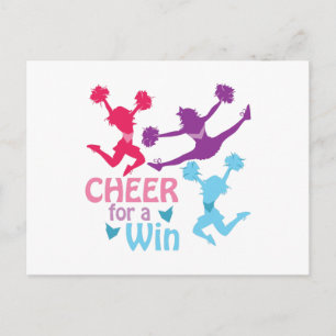Cheer For A Win Postcard
