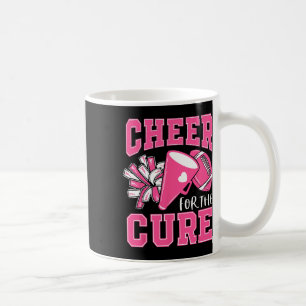 Cheer For The Cure Breast Cancer Awareness Cheerle Coffee Mug