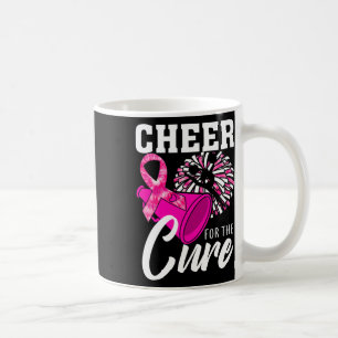 Cheer For The Cure Breast Cancer Awareness Month C Coffee Mug