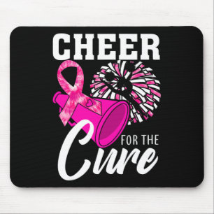 Cheer For The Cure Breast Cancer Awareness Month C Mouse Pad