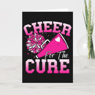 Cheer For The Cure Sport Breast Cancer Awareness C Card