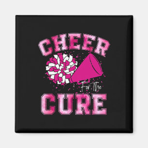 Cheer For The Cure Sport Breast Cancer Awareness C Magnet