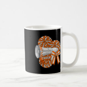 Cheer G-ma Grandma Bow Sport Cheerleader Cheerlead Coffee Mug