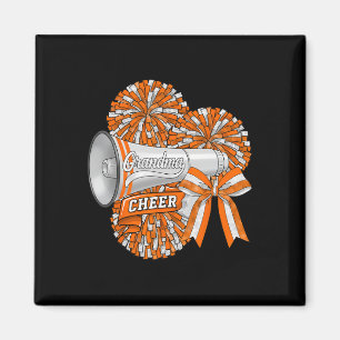 Cheer G-ma Grandma Bow Sport Cheerleader Cheerlead Magnet