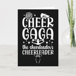 Cheer Gaga Of A Cheerleader Gaga Proud Cheerleadin Card