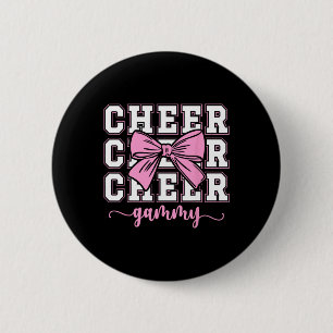 Cheer Gammy Coquette Cheerleader Gammy Cheerleadin 6 Cm Round Badge