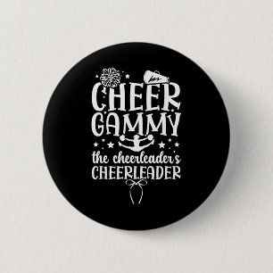 Cheer Gammy Of A Cheerleader Gammy Proud Cheerlead 6 Cm Round Badge