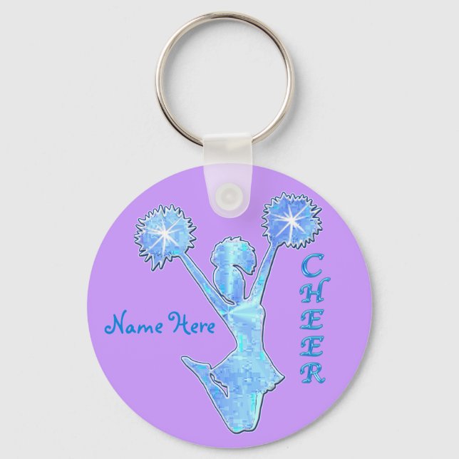 Cheer Gifts Under $5 from Coaches Key Ring (Front)