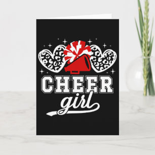 Cheer Girl Cheerleader Cheerleading  Card