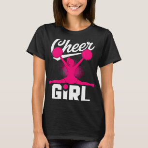Cheer Girl Cheerleading Cheerleader T-Shirt
