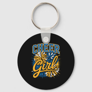 Cheer Girl Cheerleading Squad Team Cheerleader Gir Key Ring