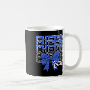 Cheer Girl Coquette Bow Cheerleading Cheerleader B Coffee Mug