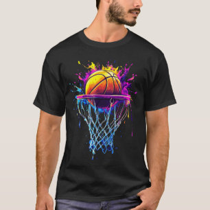 Cheer Go! Basketball Game Day Funny Sports Waterco T-Shirt