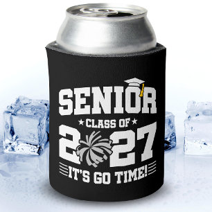 Cheer Graduation Quote Year Senior Class of 2027 Can Cooler