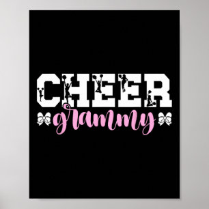 Cheer Grammy Grandma Grammy Of A Cheerleader Gramm Poster