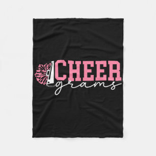 Cheer Grams Cheerleading Grams Of A Cheerleader Gr Fleece Blanket