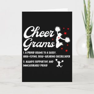 Cheer Grams Definition Grams Of A Cheerleader Gram Card