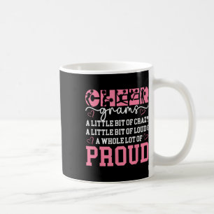 Cheer Grams Proud Grandma Grams Of A Cheerleader G Coffee Mug