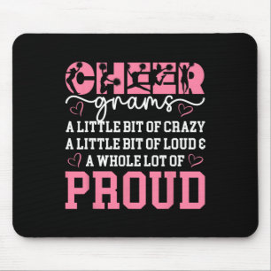 Cheer Grams Proud Grandma Grams Of A Cheerleader G Mouse Pad