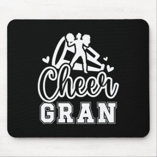 Cheer Gran Grandma Gran Of A Cheerleader Gran Mouse Pad