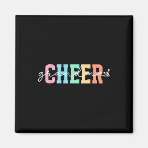 Cheer Grandma Boho Grandma Of A Cheerleader Grandm Magnet