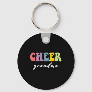 Cheer Grandma Cheerleader Stylish Cheerleading Nan Key Ring