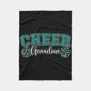 Cheer Grandma My Favourite Cheerleader Calls Me G- Fleece Blanket