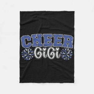 Cheer Grandma My Favourite Cheerleader Calls Me Gi Fleece Blanket