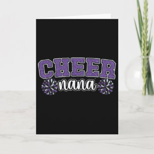 Cheer Grandma My Favourite Cheerleader Calls Me Na Card