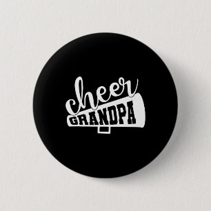 Cheer Grandpa Cheerleading Grandpa Of A Cheerleade 6 Cm Round Badge