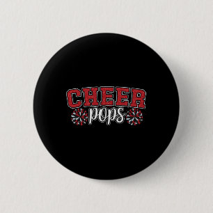 Cheer Grandpa My Favourite Cheerleader Calls Me Po 6 Cm Round Badge
