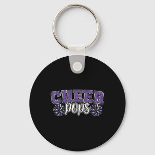 Cheer Grandpa My Favourite Cheerleader Calls Me Po Key Ring