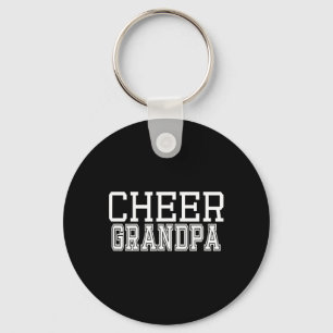 Cheer Grandpa Proud Grandpa Cheerleading Gift Idea Key Ring