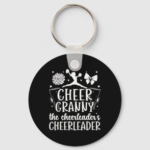 Cheer Granny Cheerleader Granny Proud Cheerleading Key Ring