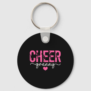 Cheer Granny Cheerleading Granny Of A Cheerleader Key Ring
