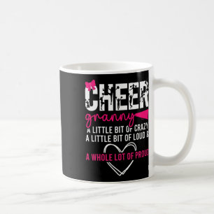 Cheer Granny Proud Grandma Granny Of A Cheerleader Coffee Mug