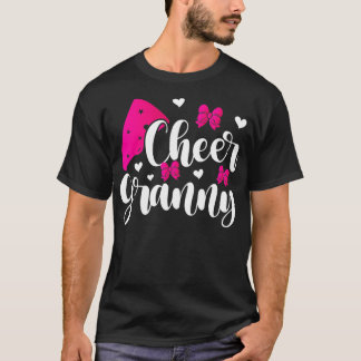 Cheer Granny Proud Grandma Granny Of A Cheerleader T-Shirt