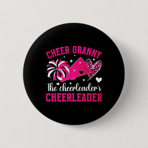 Cheer Granny The Cheerleader's Cheerleader Granny 6 Cm Round Badge