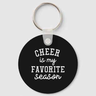 Cheer Is My Favorite Season Cheerleading Competiti Key Ring