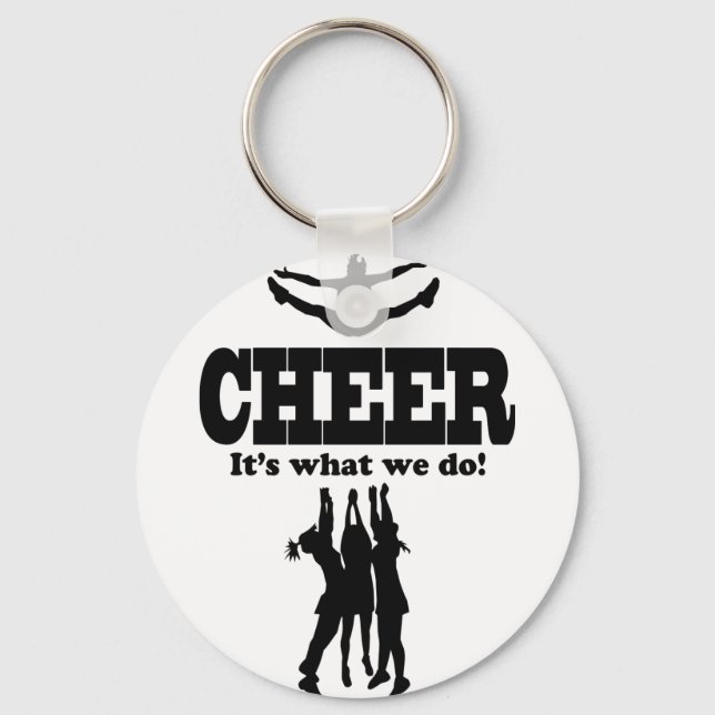 Cheer It's what we do! Key Ring (Front)