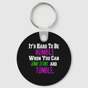 Cheer Jump Stunt And Tumble Cheerleading Quotes S  Key Ring