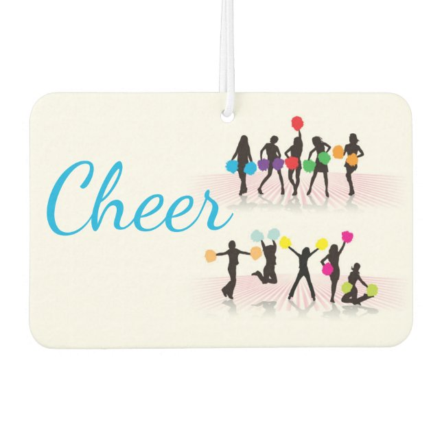 Cheer Leader Air Freshner Car Air Freshener (Front)