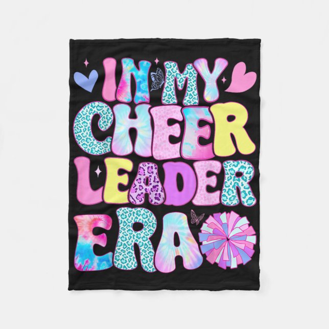 Cheer Leader Cheerleading  Fleece Blanket (Front)