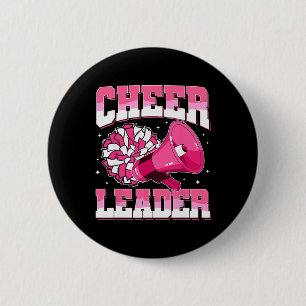 Cheer Leader Era Youth Cheerleader Cheerleading _1 6 Cm Round Badge