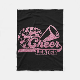 Cheer Leader Era Youth Cheerleader Cheerleading 2  Fleece Blanket